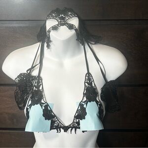 Gothic Style Lingerie Set